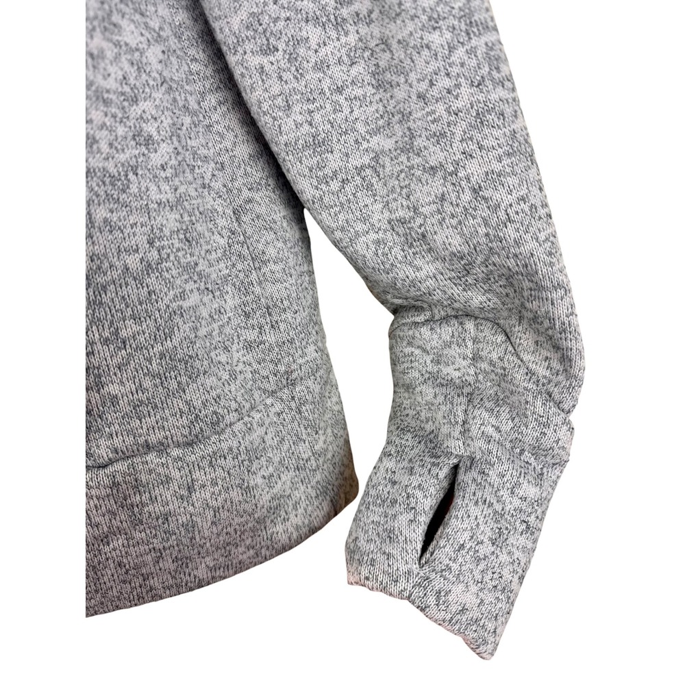 Danskin Now Cloud Melange Full Zip Fleece Jacket Gray L 12-14 - Picture 5 of 7